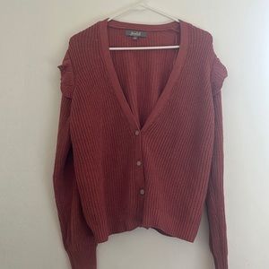 Coral pink sweater